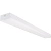 Nuvo LED 4FT Wide Strip Light, 40W, 4000K, White, Connectible w/Sensor 65/1145